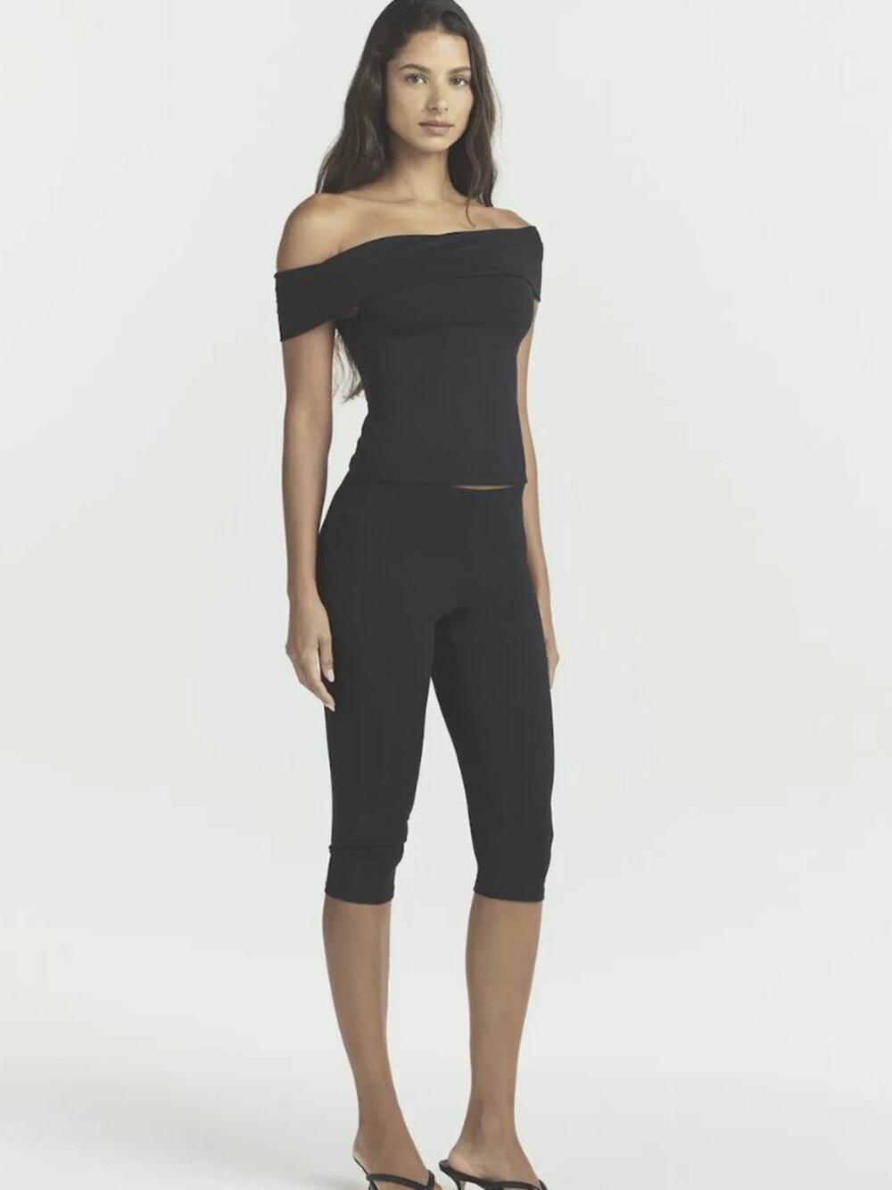 Skims Smooth Layers HIGH-WAISTED CAPRI XXS - Picture 2 of 2